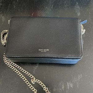 Kate Spade Spencer flap chain wallet